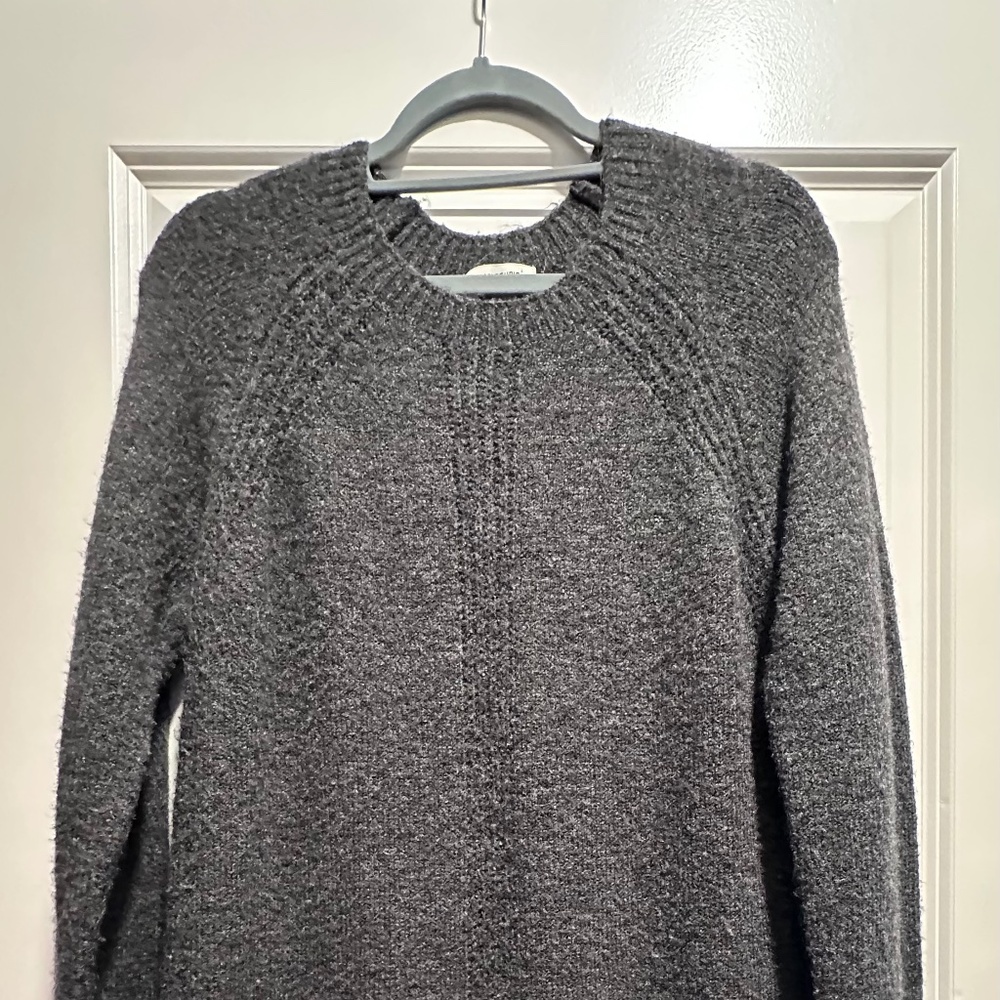 Gray Sweater Dress